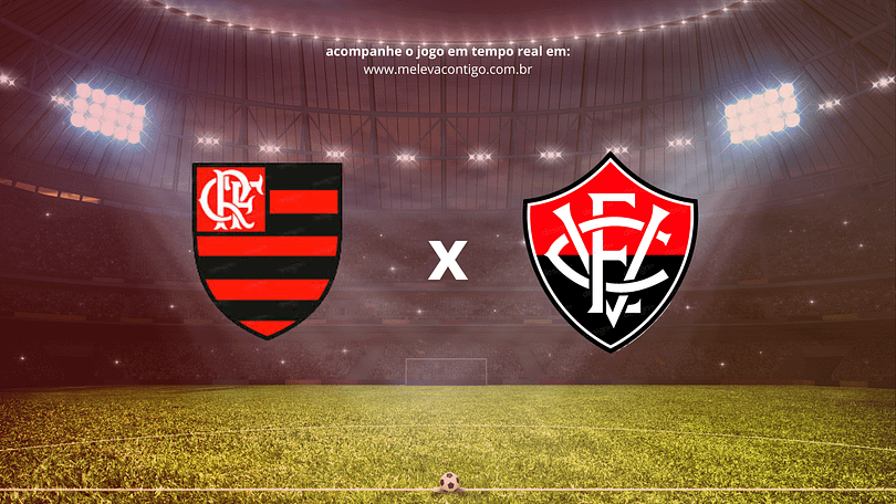 Vitória x Flamengo: onde assistir ao vivo, horário e escalações